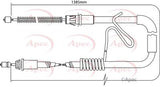 APEC Brake Cable CAB1186
