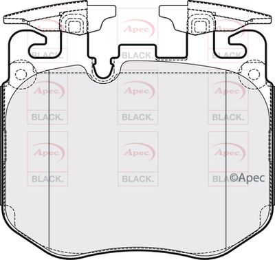APEC Front Brake Pads PAD2161B