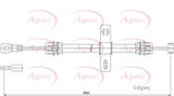 APEC Brake Cable CAB1247