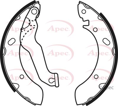 APEC Brake Shoes SHU522