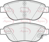 APEC Front Brake Pads PAD2000