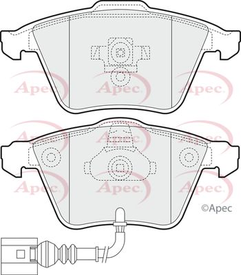 APEC Front Brake Pads PAD1452
