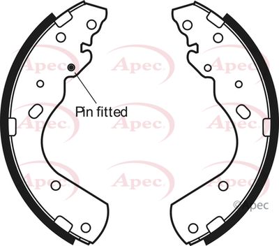 APEC Brake Shoes SHU630