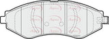 APEC Front Brake Pads PAD1347