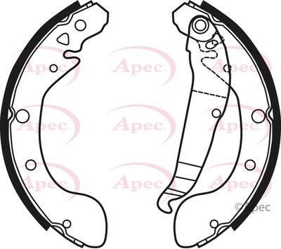 APEC Brake Shoes SHU770