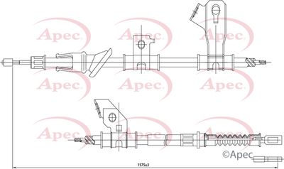 APEC Brake Cable CAB1301