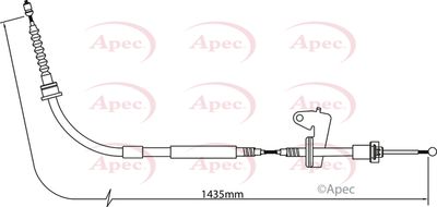 APEC Brake Cable CAB1299