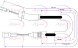 APEC Brake Cable CAB1285