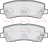 APEC Rear Brake Pads PAD2282