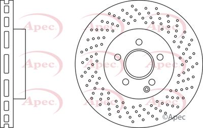 APEC Brake Disc DSK2616