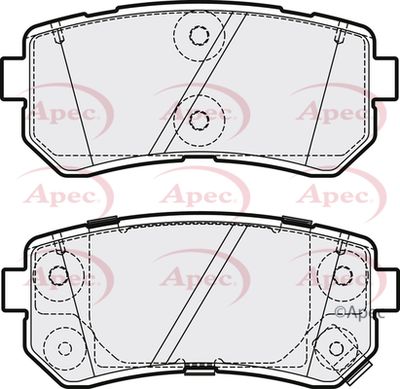 APEC Rear Brake Pads PAD2195