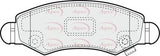 APEC Front Brake Pads PAD1418