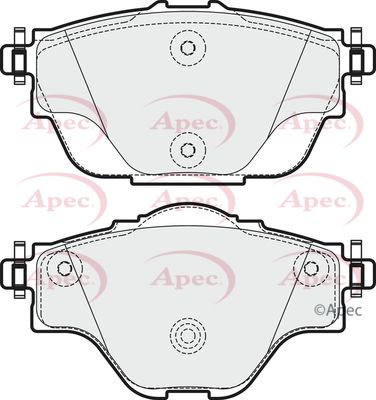 APEC Rear Brake Pads PAD1976