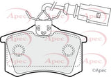 APEC Rear Brake Pads PAD1157
