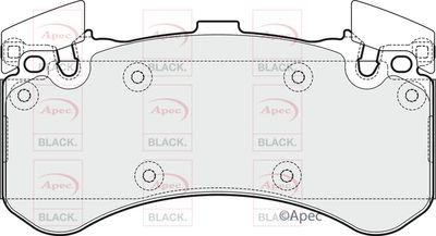 APEC Front Brake Pads PAD1805B