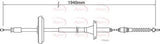 APEC Brake Cable CAB1396