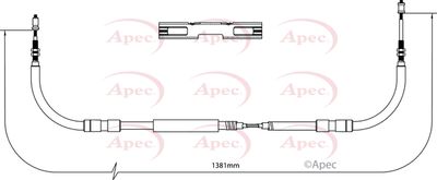 APEC Brake Cable CAB1223