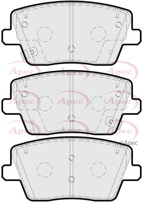 APEC Rear Brake Pads PAD2271