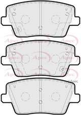 APEC Rear Brake Pads PAD2271