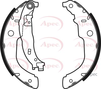 APEC Brake Shoes SHU711