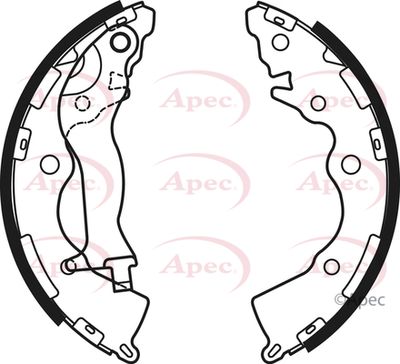 APEC Brake Shoes SHU781