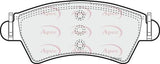 APEC Front Brake Pads PAD1231