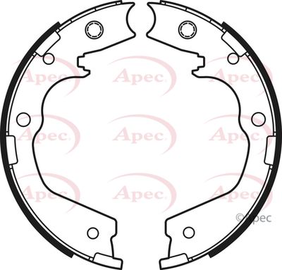 APEC Brake Shoes SHU742