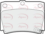 APEC Rear Brake Pads PAD1172