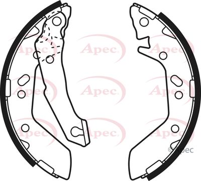 APEC Brake Shoes SHU627