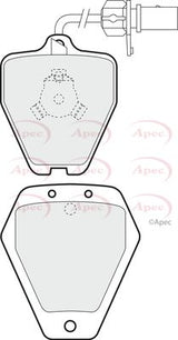 APEC Front Brake Pads PAD1278