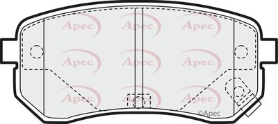 APEC Rear Brake Pads PAD1442