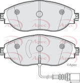APEC Front Brake Pads PAD2304