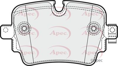 APEC Rear Brake Pads PAD1967