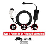 APEC 13A T1 Female-Uk Plug W/Controller AEC104