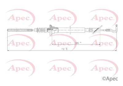 APEC Clutch Cable CAB5015