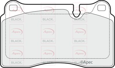 APEC Front Brake Pads PAD1527B