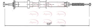 APEC Brake Cable CAB1602