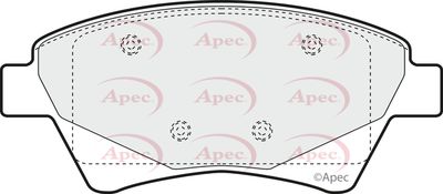APEC Front Brake Pads PAD1410