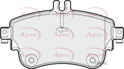 APEC Front Brake Pads PAD1882