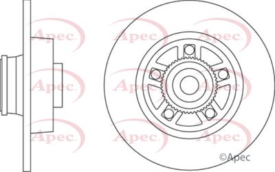 APEC Brake Disc DSK2457