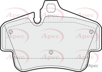 APEC Rear Brake Pads PAD1628