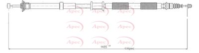 APEC Brake Cable CAB1553