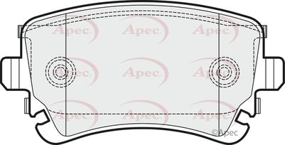 APEC Rear Brake Pads PAD1529