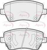 APEC Front Brake Pads PAD1887