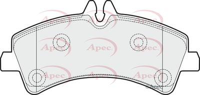 APEC Rear Brake Pads PAD1517