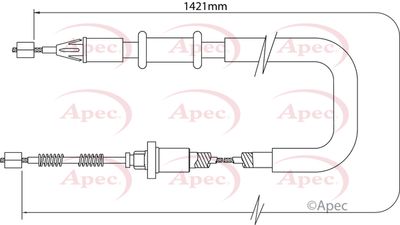 APEC Brake Cable CAB1372