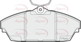 APEC Front Brake Pads PAD1895