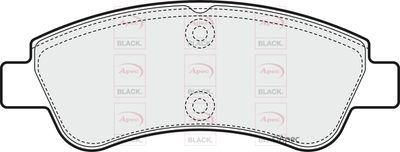 APEC Front Brake Pads PAD1546B