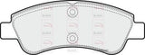 APEC Front Brake Pads PAD1546B