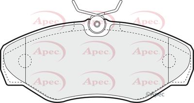 APEC Front Brake Pads PAD1240